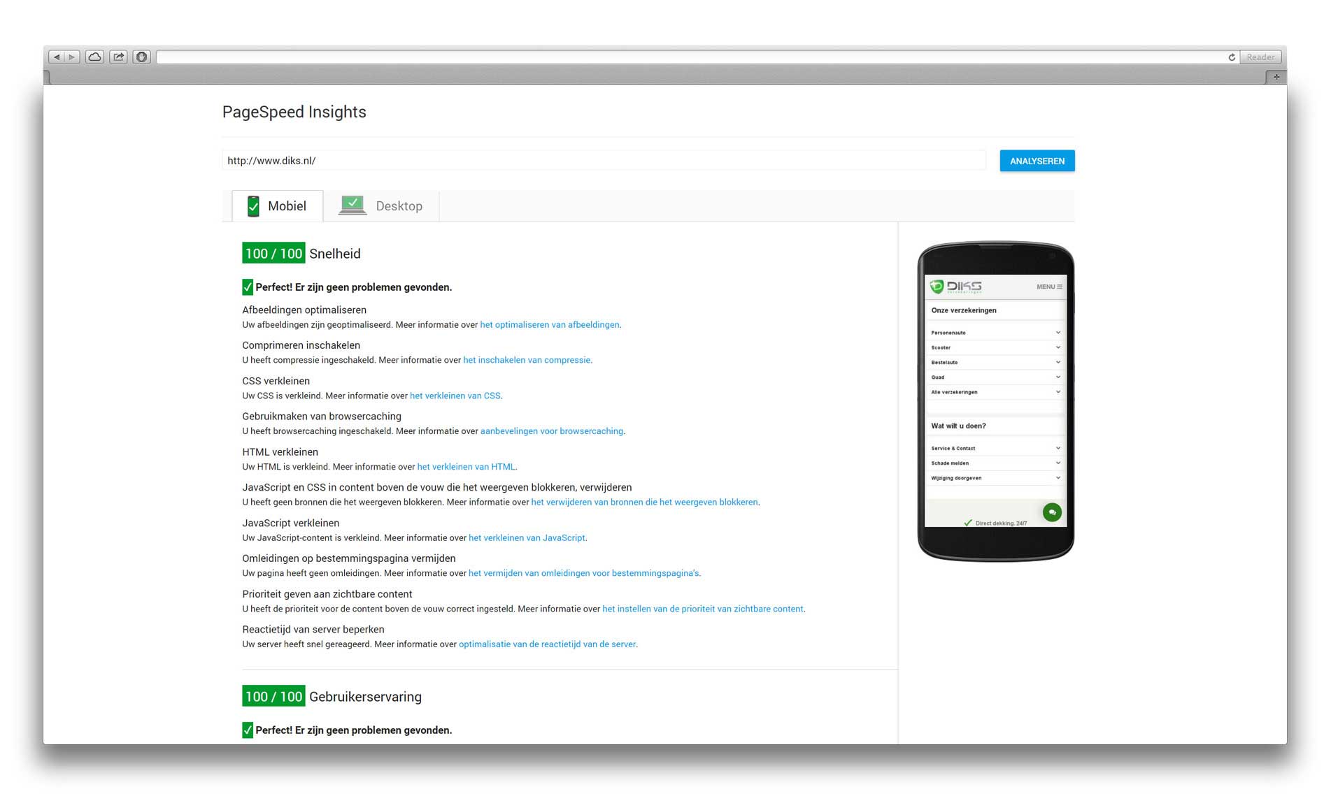 Optimalisatie Wordpress performance